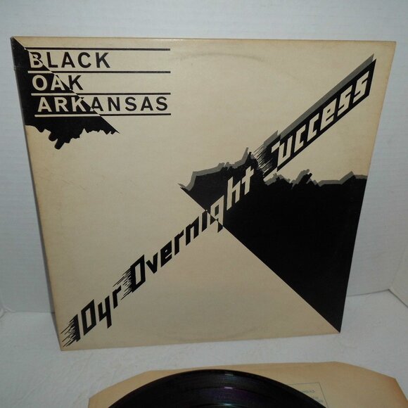 Black Oak Arkansas, 10 Year Overnight Success UK. Import Promo LP. 1971 VG+ - Picture 1 of 4